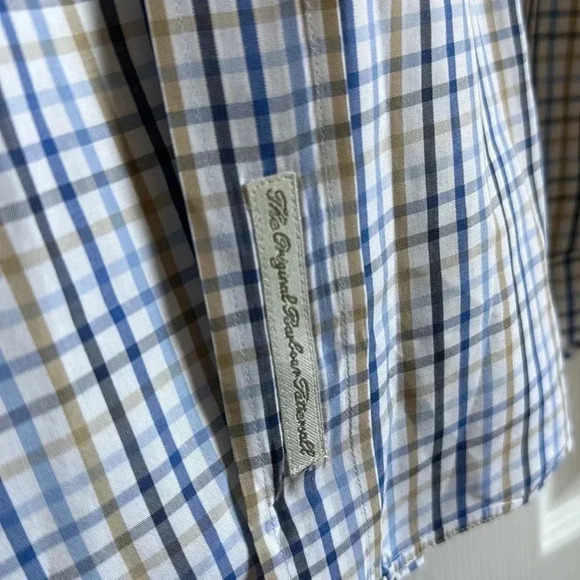 Barbour Men’s Button Down Summer Tattersall Size M - Picture 3 of 7